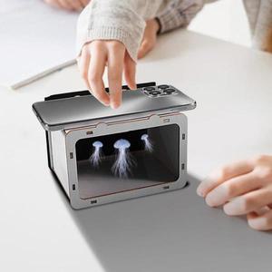소형 3D 홀로그램 프로젝터 휴대폰 브래킷 DIY 홈 시네마 극장