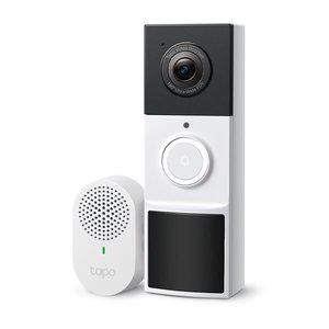 티피링크 Tapo D210 스마트 비디오 도어벨 CCTV 2K 3MP 휴대폰앱 방문객확인