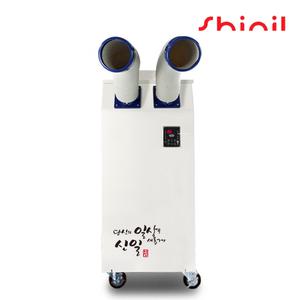 신일전자 이동식에어컨 2구 바람 15평형 휴게소 ASMA-C6100WN
