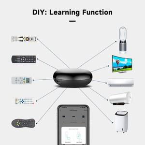 WIFI ZIGB IR 원격 제어 스마트 리모컨 TV DVD 에어컨 AUD는 ALEXA 홈과 함께 작동