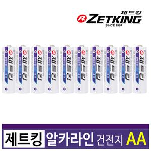 로케트/ 제트킹/ 알카라인건전지/ LR06/ 1.5V/ AA/ 10알(벌크)
