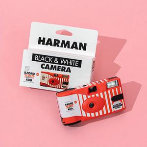 하만 HARMAN XP2 SUPER RED  흑백일회용 카메라 400-27컷