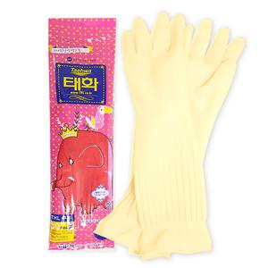 태화 고무장갑 뉴특대 XL 아이보리 미색