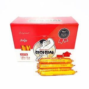 천하장사 1500g 15gx100개 /간식/소세지/천하장사