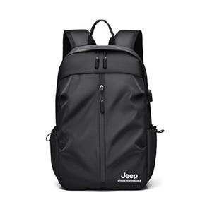 Jeep 신상 백팩 노트북가방 대용량 백팩 15.6 솔리드 대형 남성 성인 고등학생 대학생 JP78206