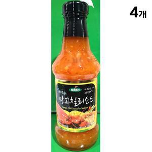 [XBJ7H5MK_47]망고칠리소스 몬 씨푸드 295g X4 식자재