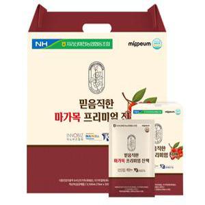 지리산마천농업협동조합 믿음직한 마가목 프리미엄 진액 70ml x 30포