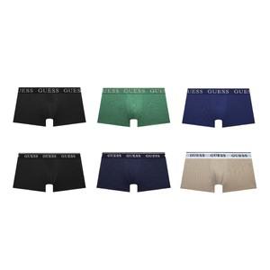 (100%정품)게스언더웨어 팬티 에어로쿨메쉬+쿨메쉬 로고밴딩 캐주얼 남성 드로즈 6종택1 GBMDR512+OBMDR593