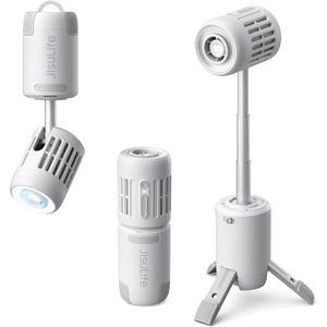지슬라이프 야외 선풍기 울트라 1 10단 접이식 13500mAh 배터리로 작동하는 충전식 휴대용 텐트 천장 파워