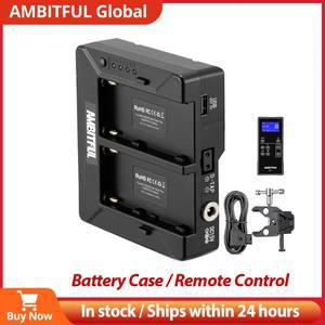 AMBITFUL 배터리 케이스 리모콘 및 FL80 LED 조명용