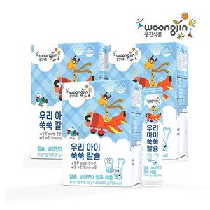 [웅진식품]우리아이 쑥쑥 칼슘젤리 3박스(20g x 30포)