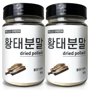 헬로우그린 천연 조미료 황태 분말 90gX2(통) 총180g