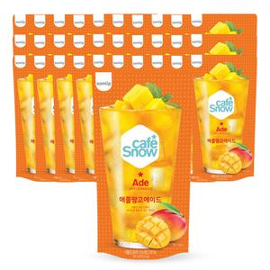 삼립 카페스노우 애플망고 에이드 230ml x30개 / 편의점 파우치 음료