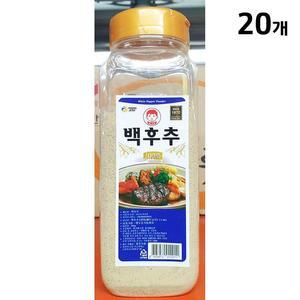 [XBJ7H8JP_47]백후추분말 풍전식품 100 400g X20 후추가루