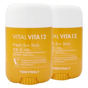 토니모리 VITAL VITA 바이탈 비타12 보송 선스틱 2개