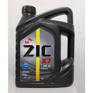 ZIC 지크 X7 5W30 4L LPG용 프리미엄 엔진오일