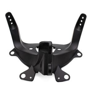 블랙 오토바이 헤드라이트 어퍼 페어링 스테이 브래킷, 야마하 YZF-6R 03-07 YZF-R6s 06-09 오토바이