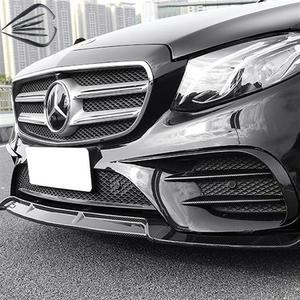 벤츠 E클래스 W213 전기형 전면 AMG 범퍼 E 43 63 타입 카본 카나드 안개등 커버 호환 용품