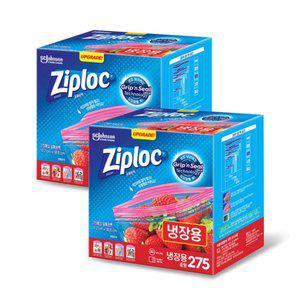 지퍼락 지퍼백 중형 냉장용 275매 x 2박스 코스트코
