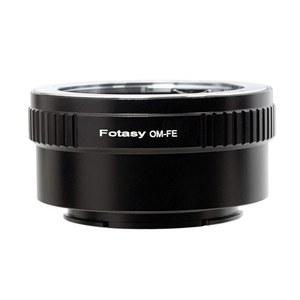 포타시 올림푸스 OM 렌즈-E 마운트 어댑터, FE 어댑터 FE-마운트, 소니 a7 r a7s II III IV a9 a7c 알파 1 a6600 a6500 a6300 a6100 a5100 a5000 ZV-E10과 호환됩니다