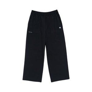 [데상트] 여성 우븐 와이드팬츠 SP122TWP13BLK