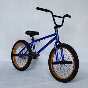 BMX 자전거 20인치 어른 스피드 묘기 바이크 사이클 자전거-그레이 프레임+보라색 더블 서클