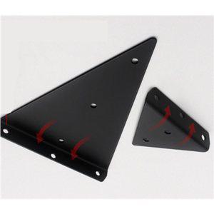 벽선반 브라켓 2개 진열대 받침대 삼각 선반걸이 170X130MM 다용도 공구