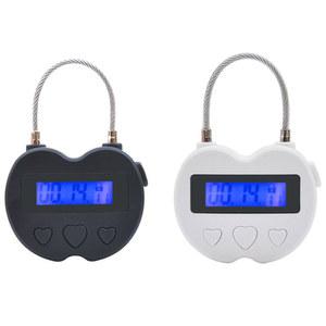 스마트 타임 락 LCD 디스플레이 방수 USB 충전식 임시 타이머 자물쇠, 여행용 전자