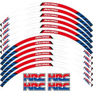 혼다 HRC CBR250RR 용 오토바이 외부 림 스티커 휠 필름 테두리 반사 데칼 타이어