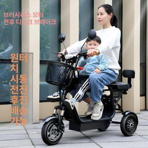 세발 전기 자전거 삼륜 출퇴근용 배달 성인용 등하원