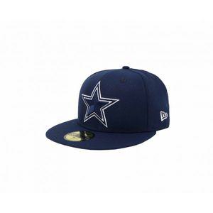 뉴에라 5950 59Fifty 모자 NFL 댈러스 카우보이스 GCP 베이직 네이비 블루 Fitted 미국 출발