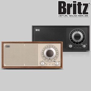 브리츠 BA-MK30 레트로 감성캠핑 블루투스 스피커 휴대용 라디오 올인원 아날로그 인테리어 카페