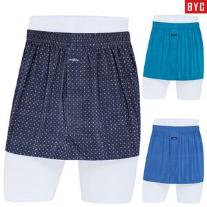 BYC 쿨피아 인견 스판 남자 트렁크 팬티 3매입 0019