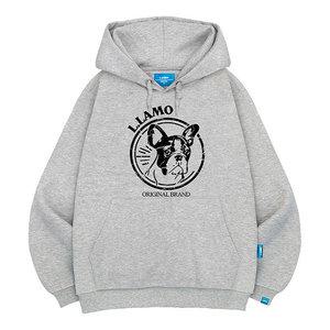 엘라모 기모H 러블리불독 후드티 남녀공용 빅사이즈 M~4XL