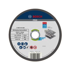 보쉬 절단석 125mm 그라인더날 금속용 철재 스테인레스 겸용 2608619882