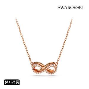[스와로브스키/본사정품] Hyperbola 인피니티 로즈골드 목걸이 5684084