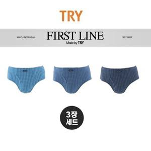 [TRY] 맥시 퍼스트 순면 삼각팬티 브리프 3매입( 110사이즈)