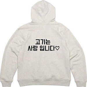 [셀러허브 패션][JHQR46US_4B]후드집업 프린트티셔츠 고기집 홍보