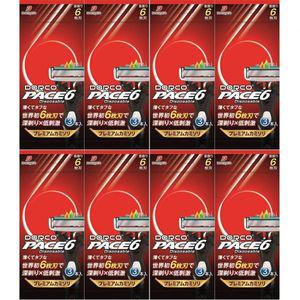 DORCO PACE6 남성 일회용 면도기 면도날 6개 3 x 8팩