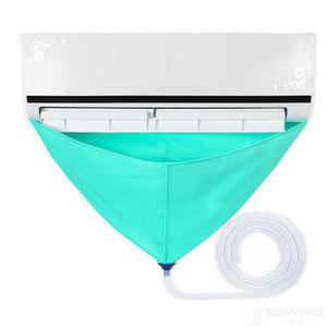 벽걸이 에어컨가대 셀프 에어컨 청소 비닐 방수커버
