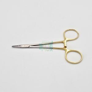 IMD 골드 니들홀더 12cm(유구) JT-24-604 [Webster Needle Holder T/C] 지침기 봉합기
