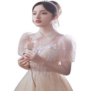 레드카펫 파티드레스 원피스 웨딩 A라인 생일 피로연 셀프웨딩 공연 사회 졸업사진컨셉