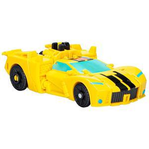 [정품] Transformers EarthSpark 워리어 클래스 범블비 12.7cm(5인치) 로봇 액션 피규어, 19단계로 변신,