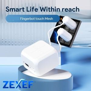 투야 스마트봇터치 스크린 용 ZEXEF Tuya Fingerbot 스마트 라이프 무선 스위치 로봇 리모콘 Alexa Google
