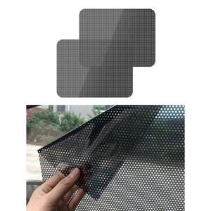 2팩 43 38CM DIY ELECTROSTATIC WINDOW 썬팅지 SHADING STICKERS PROTECTION AND HEAT INSULATION MESH CURTAIN FILM 자동차 STICKER