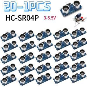 20-1PCS HC-SR04P Ultrasonic Ranging Module Sensor 3-5.5V Wide Voltage Performance Is Stronger