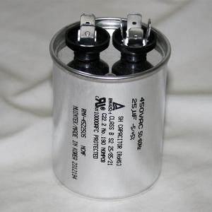 원형모터콘덴서/440V/450V 25uf/모터기동용/에어컨/실외기/보일러/냉동기/런닝콘덴서/대형선