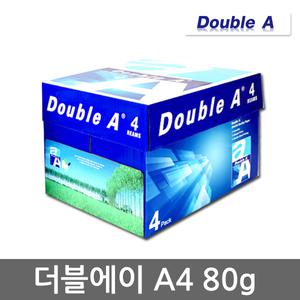 더블에이(Double A) A4용지 80g 1박스(2000매)