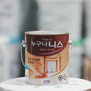 KCC 누구나니스 UV404-9000 2L 목재용 종이장판용 니스