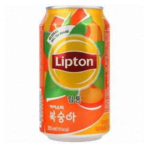 [롯데] 립톤 아이스티 복숭아 355ml x 24캔 x 2박스
